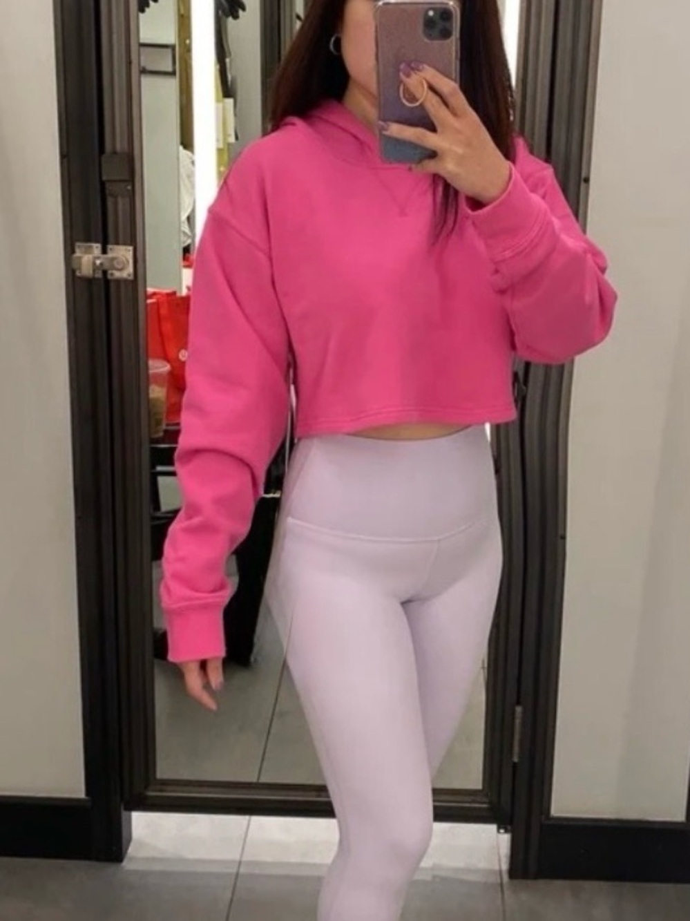 Lululemon All Yours Cropped Hoodie Terry
Sonic Pink 8